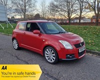 2009 Suzuki Swift 1.6 VVT Sport 3dr HATCHBACK PETROL Manual