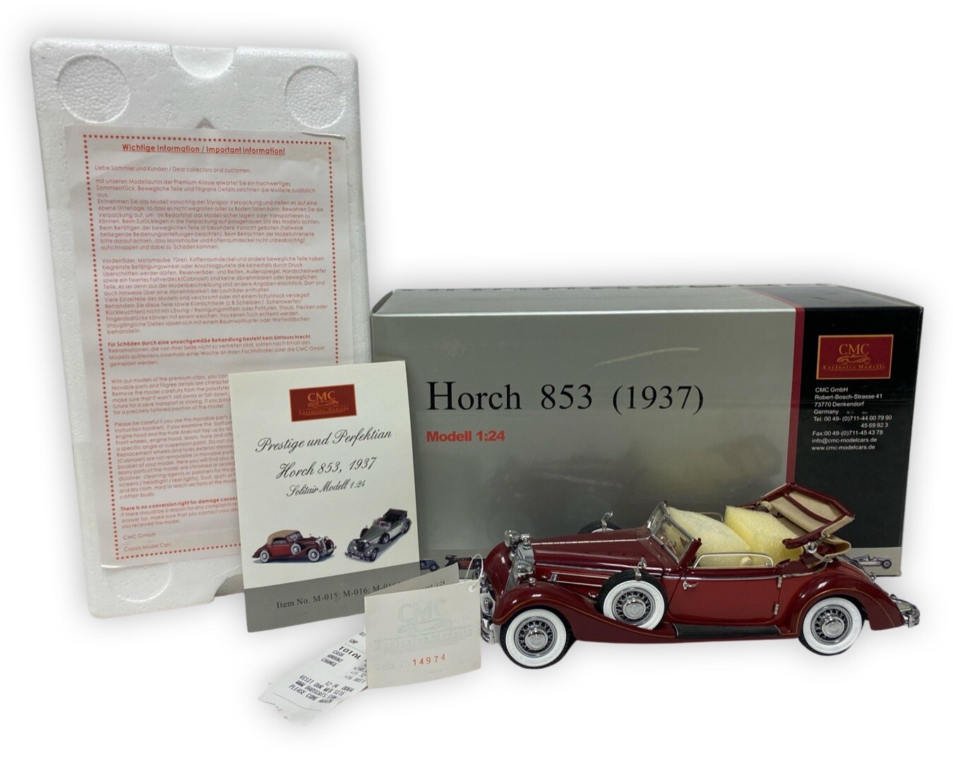 1937 Horch 853 Sport Cabriolet