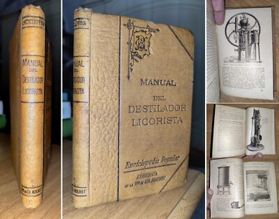 Arnou MANUALE DEL LIQUORISTA DISTILLATORE Licores Helados Bebidas gaseosas 1921