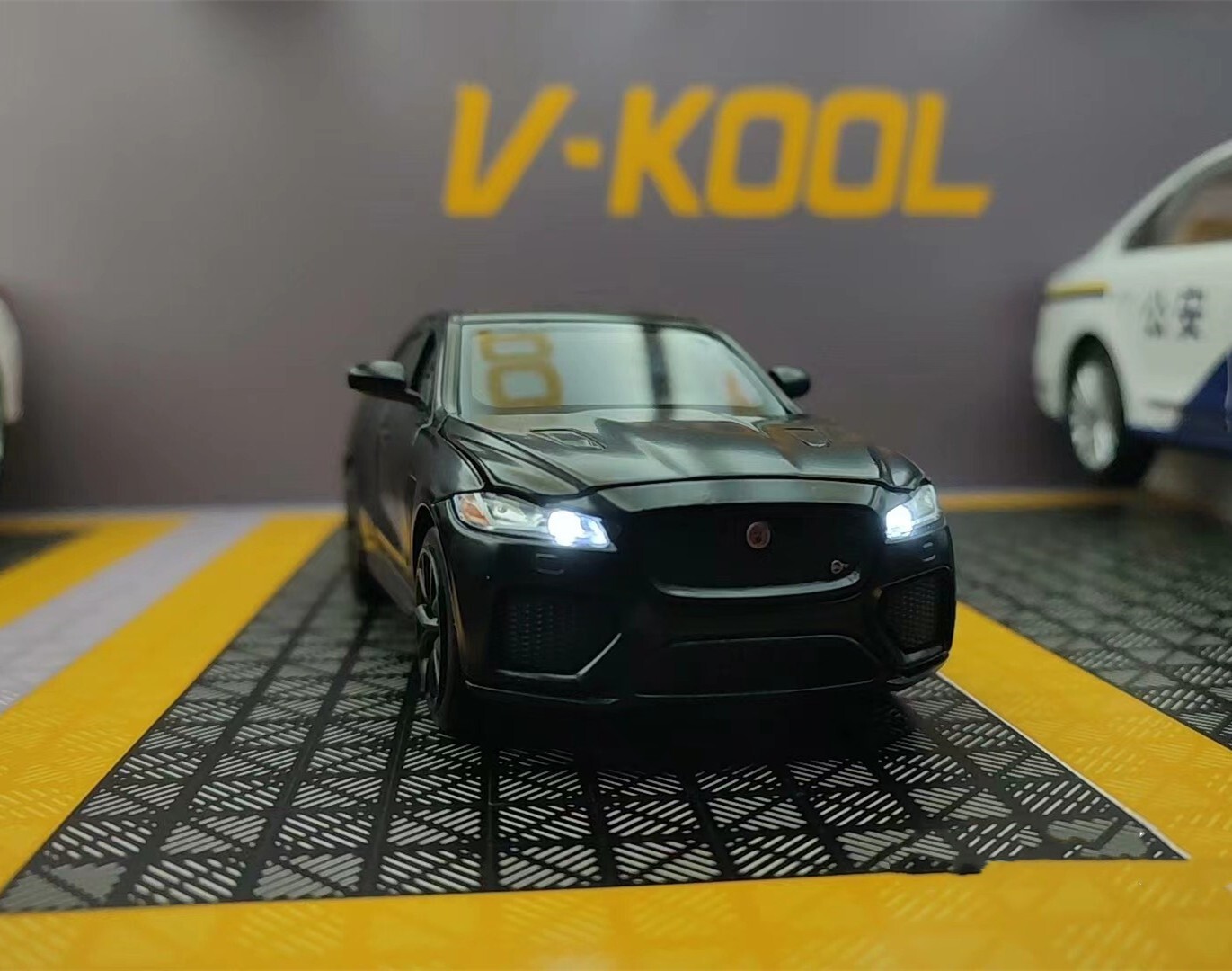RARE!!!!! 1/32 Jaguar F-PACE car model Matte Black | eBay