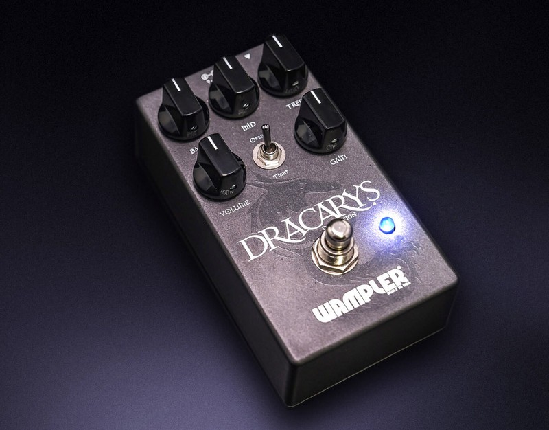 Wampler Dracarys High Gain Distortion Guitar Effects FX Pedal Free
