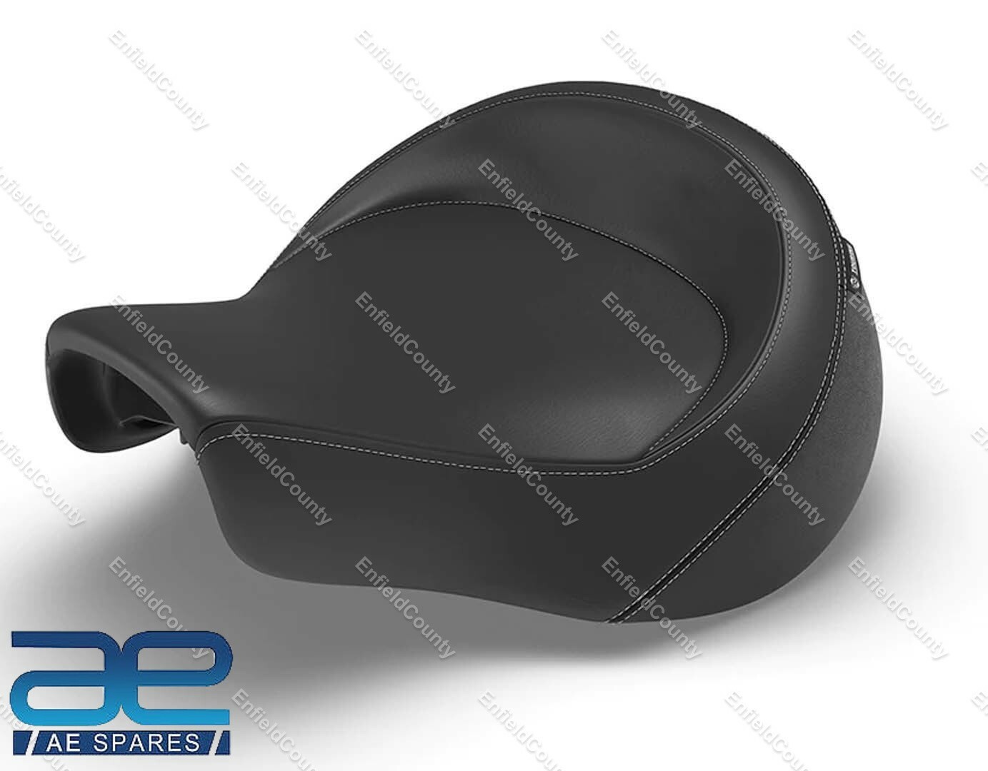 For Royal Enfield Touring Rider Seat Black for Meteor 350cc