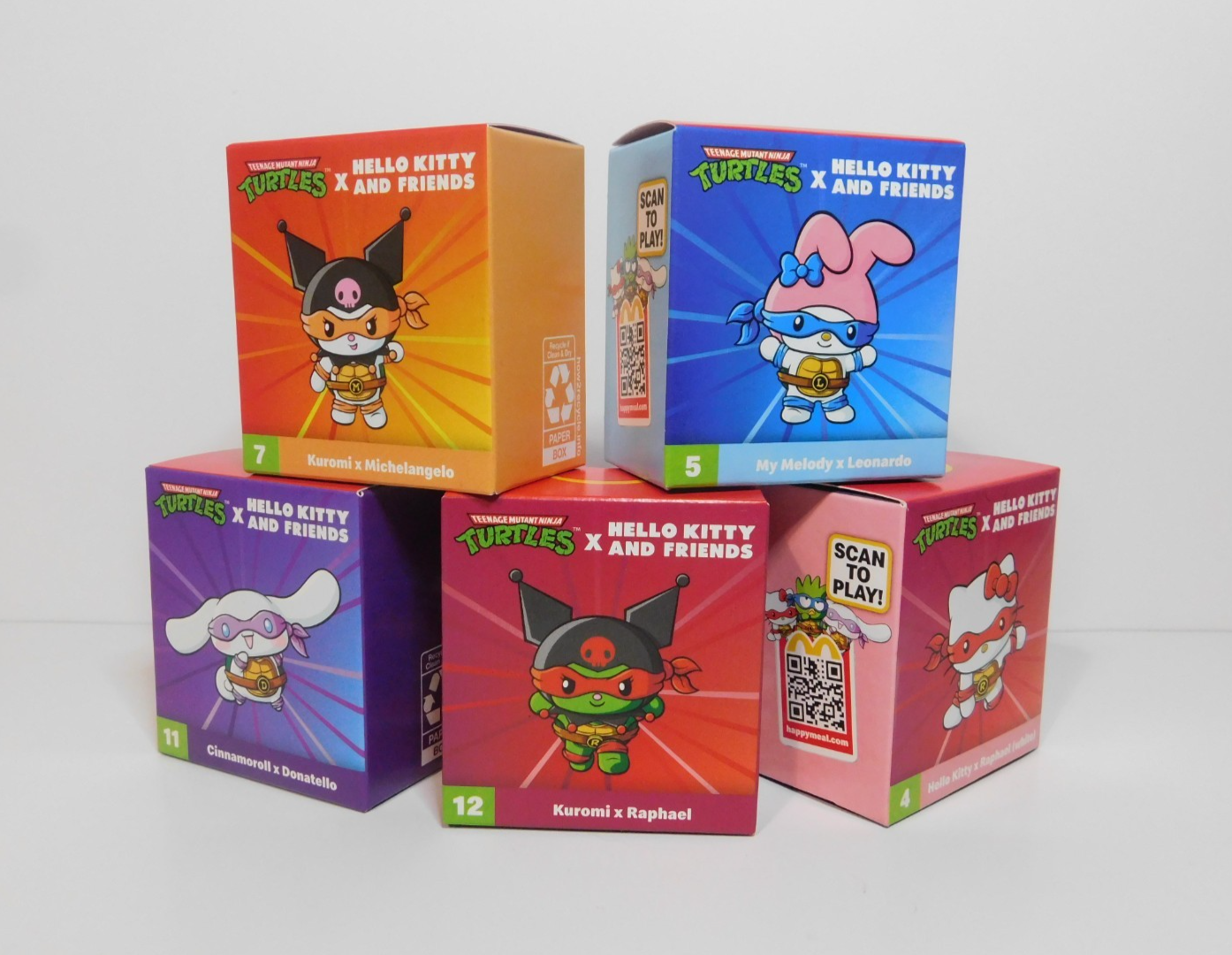 2025 Teenage Mutant Ninja Turtles x Hello Kitty Sanrio Happy