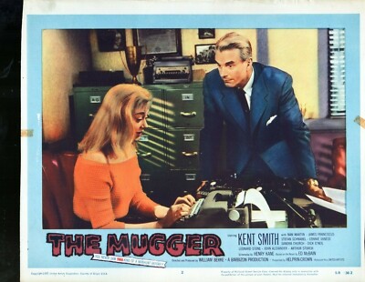 The Mugger (1958) 11x14 lobby Card #2