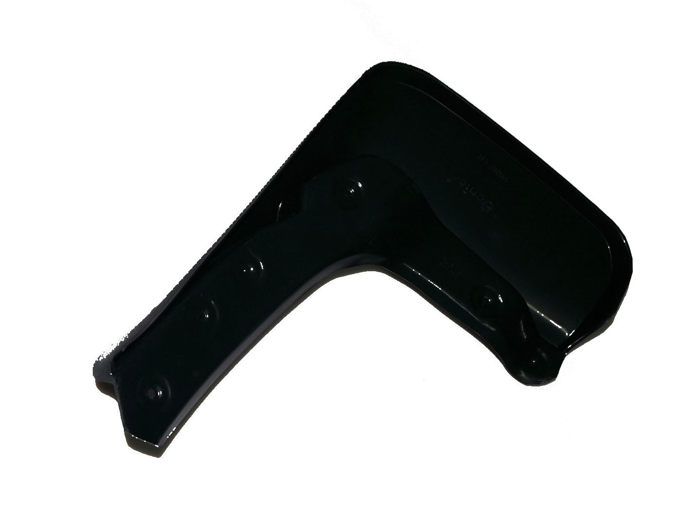 Front & Rear Mudguard Mud Flap Set Black Plastic Fits Volkswagen Polo 