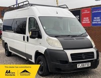 2008 Fiat Ducato WINDOW—GARAGE—D.BED—STOVE/SINK PANEL VAN Diesel Manual