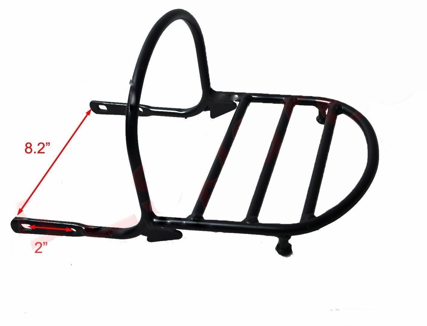 Rear Passenger Backrest with Carrier For Royal Enfield Classic 350 500cc