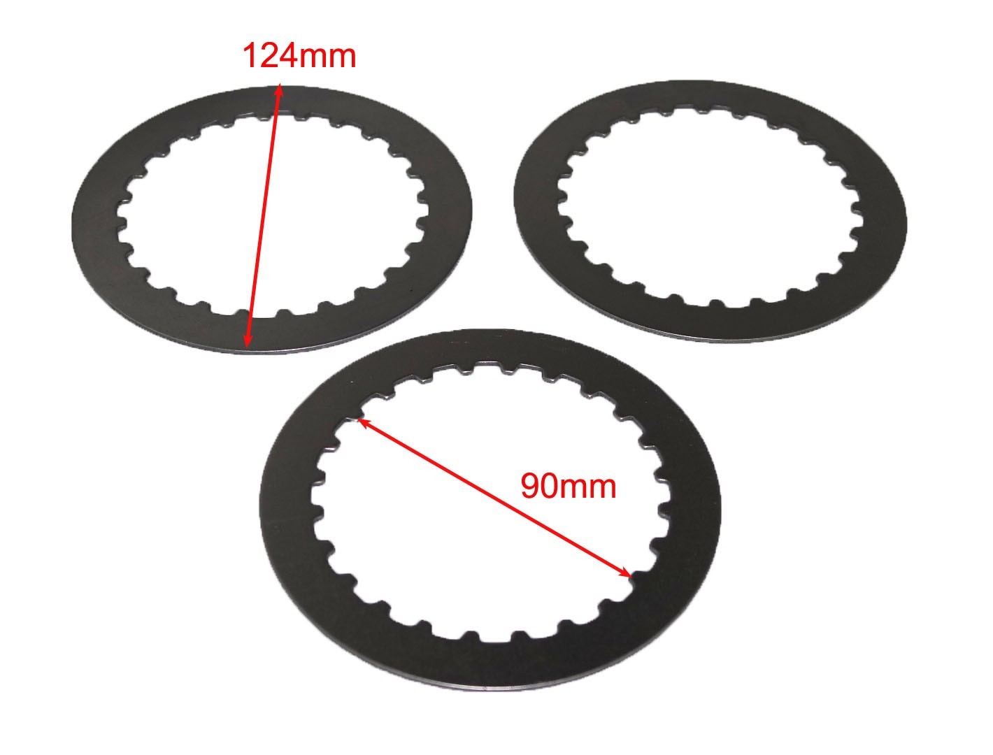Yamaha FZ Clutch Friction Plates Set & Steel Plates 