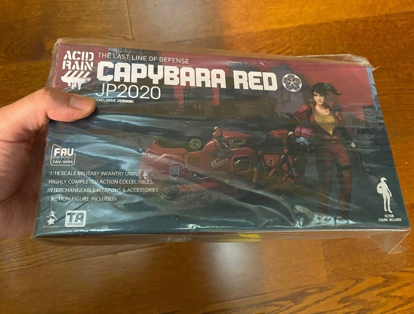 アシッドレイン　FAV-SP05 Capybara RED JP 2020 Acid Rain FAV-SP05 Capybara RED JP 2020 Action Figure Set