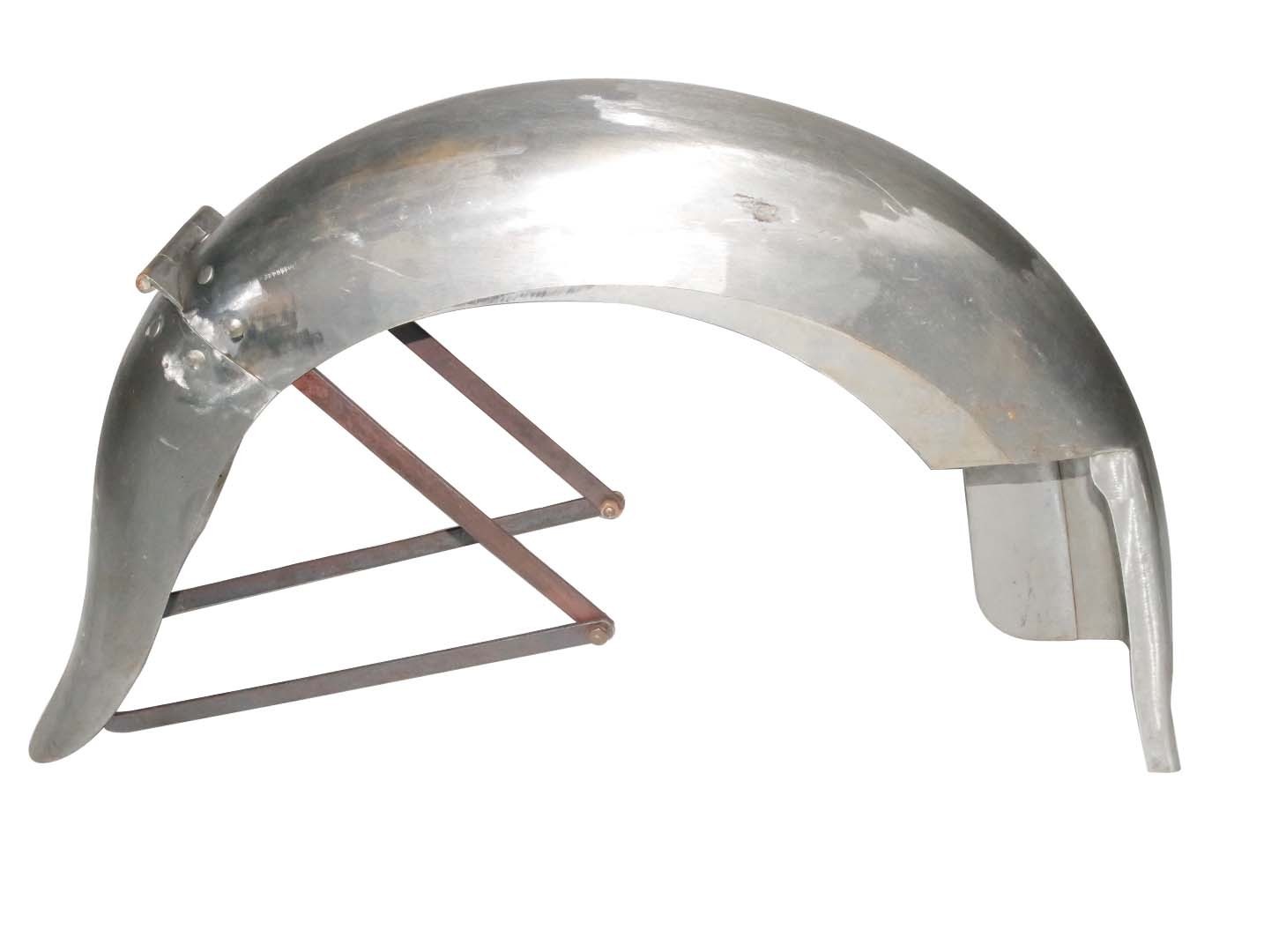 Indian Chief Scout 101 Rear Mudguard Fender Raw Steel 1936 -39 Rigid Frame