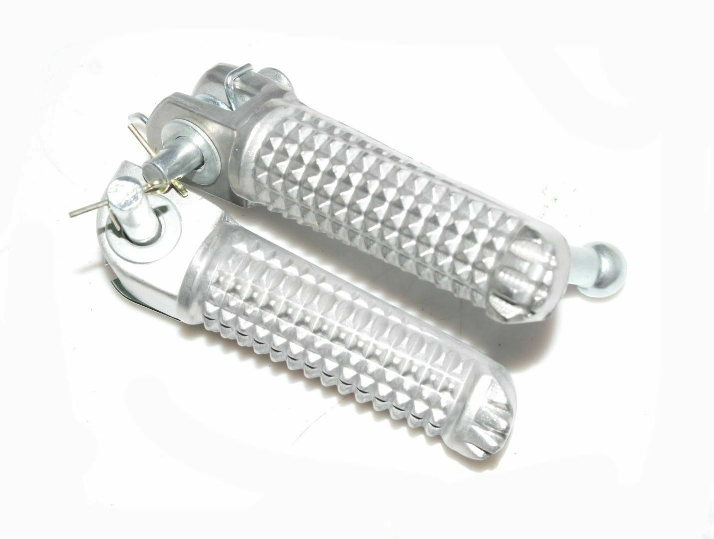 Front RH & LH Footrest Foot Pegs Assembly Set For Yamaha FZ Motorcycles  