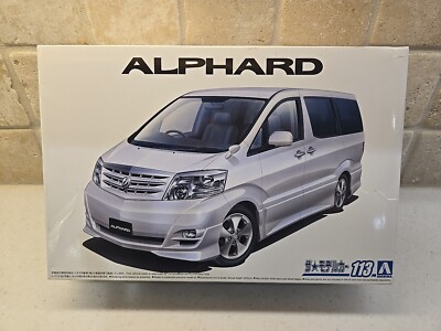 Aoshima Alphard NH10W G/V MS/AS '05, 1/24 scale, !!Sealed Inside!!