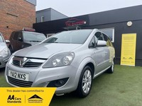 2012 Vauxhall Zafira 1.6 16V Design Euro 5 5dr (SNav) Petrol