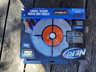NERF Strike And Score Digital Light-Up Target With LCD Display