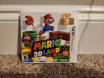 Super Mario 3D Land (Nintendo 3DS) NEW SEALED Y-FOLD FIRST PRINT RARE!