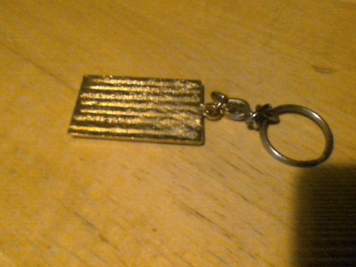 United States Postage Stamp VFW 75th Anniversary key chain