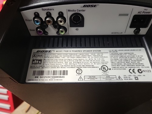 【希少】BOSE パワードスピーカー PS48 III Lifestyle Bose PS48 III Active Subwoofer from Lifestyle 48 System