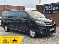 2020 Vauxhall Vivaro 2.0 Turbo D 3100 Sportive Crew Van L2 H1 Euro 6 (s/s) 5dr P