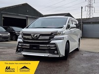 2017 Toyota VELLFIRE ALPHARD GOLDENEYE FRESH IMPORT WARRANTED Mileage ULEZ dual 