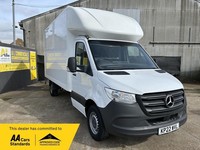 2022 Mercedes-Benz Sprinter 3.5t Progressive Chassis Cab Luton Diesel Manual