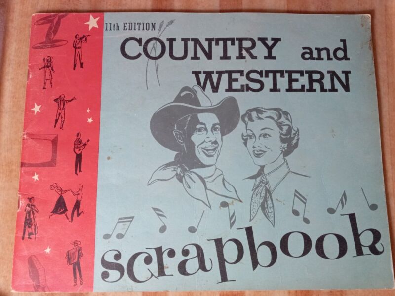 Vintage 11th Edition COUNTRY and WESTERN SCRAPBOOK 1961
