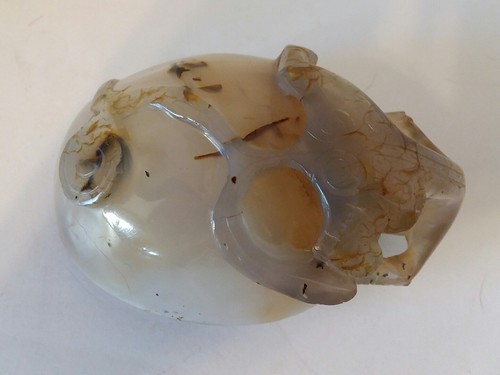 Antique Chinese Carved Agate Cup