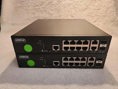 Adtran - 17108108PF2 - NetVanta 1560-08-150W, 8 Port Managed Layer 3 PoE Switch