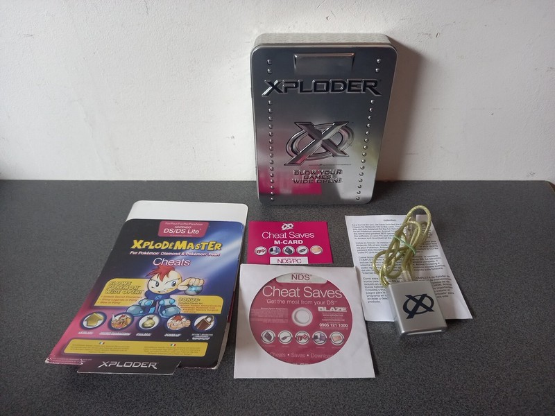 Cheat Saves Blaze Xploder Nintendo Ds & Lite Cheats Pokemon Diamond / Pearl...