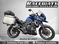 TRIUMPH TIGER EXPLORER XRX LOW 2016 16 REG 14,379 MILES USED MOTORCYCLE 1215CC