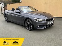 2017 BMW 4 Series 420d [190] Sport 2dr Auto [Business Media] CONVERTIBLE Diesel 