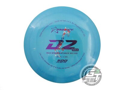 USED Prodigy Discs X-OUT 500 D2 Max 173g Teal Distance Driver Golf Disc