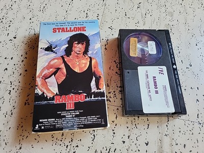 Rambo III 1988 Betamax Sylvester Stallone Richard Crenna IVE 1988 (NOT VHS)