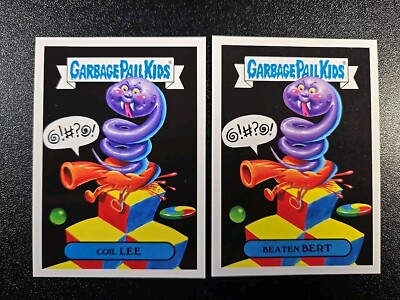 Q*Bert QBert Arcade Video Game Spoof 2 Card Set 2018 Garbage Pail Kids