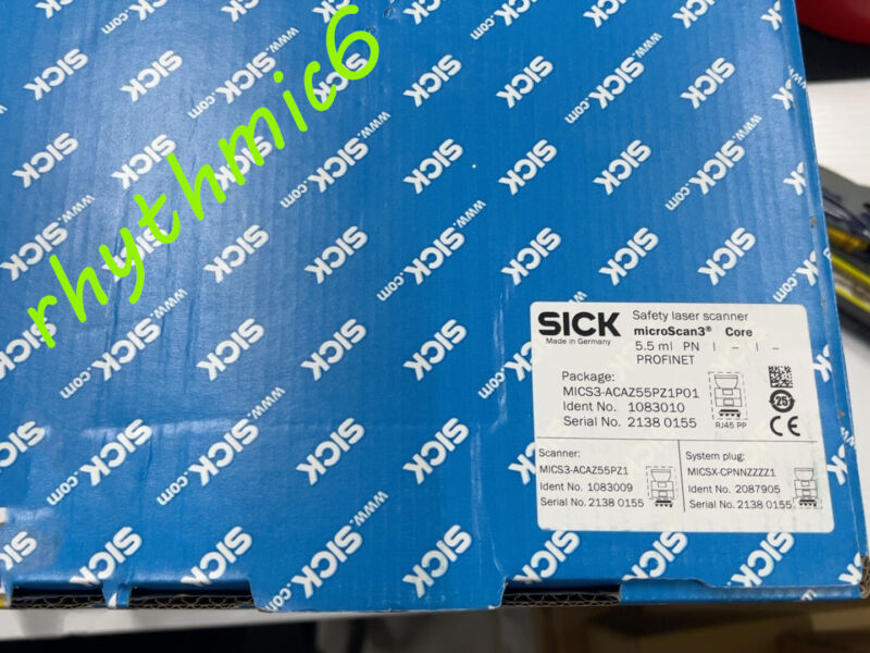 SICK Brand new MICS3-ACAZ55PZ1P01 Laser Scanners Fast delivery FedEx or DHL