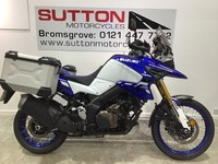 2025 Suzuki V-Strom 1050DE only 50 miles with panniers.