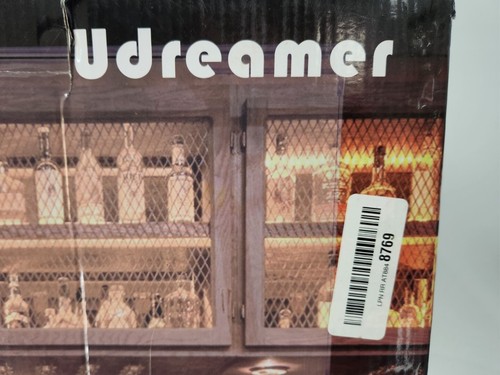 UDREAMER UD001-Y Vinyl Record Player Turntable TESTED Original Box EB-13886