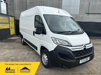 2021 Citroen Relay 2.2 BlueHDi H2 Van 140ps Enterprise PANEL VAN Diesel Manual