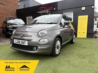 2018 Fiat 500 1.2 Lounge Euro 6 (s/s) 3dr Petrol