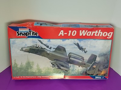 Monogram A-10 Warthog SnapTite 1:72 1995 Skill 1 No Glue Required Complete Model