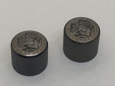 2PCS Metal Customized-South Korean manufacturing On Guitar Speed Knobs