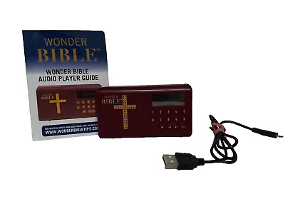 Wonder Bible: The Talking King James Version Portable Audio Player, Working!