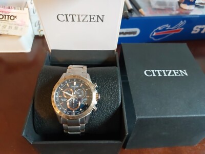 Citizen Mens Chuncky Eco Drive WR200 Watch- New E-660 S122554 RETAIL-$600