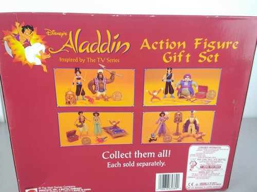 Disney Aladdin Action Figure Gift Set in original box unopened