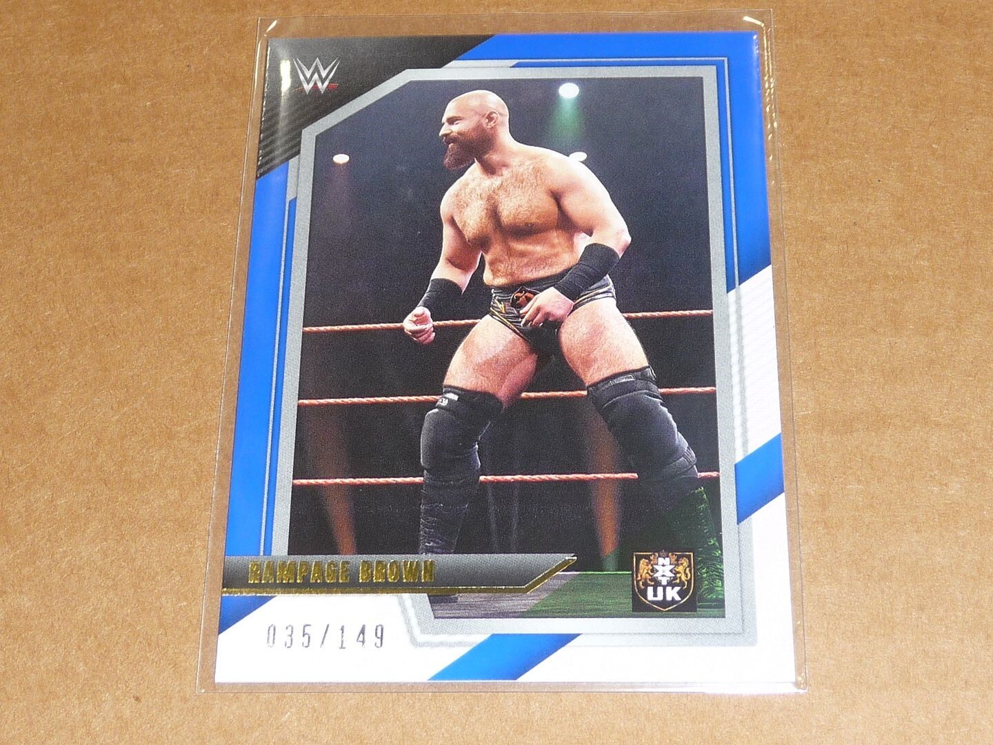 2022 Panini WWE NXT WRESTLING BLUE PARALLEL /149 RAMPAGE