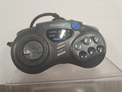 Wired InterAct SG Propad 2 Sega Genesis 6 Button Controller Black SV-439 TESTED