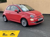 2016 Fiat 500 1.2 Lounge 3dr HATCHBACK Petrol Manual