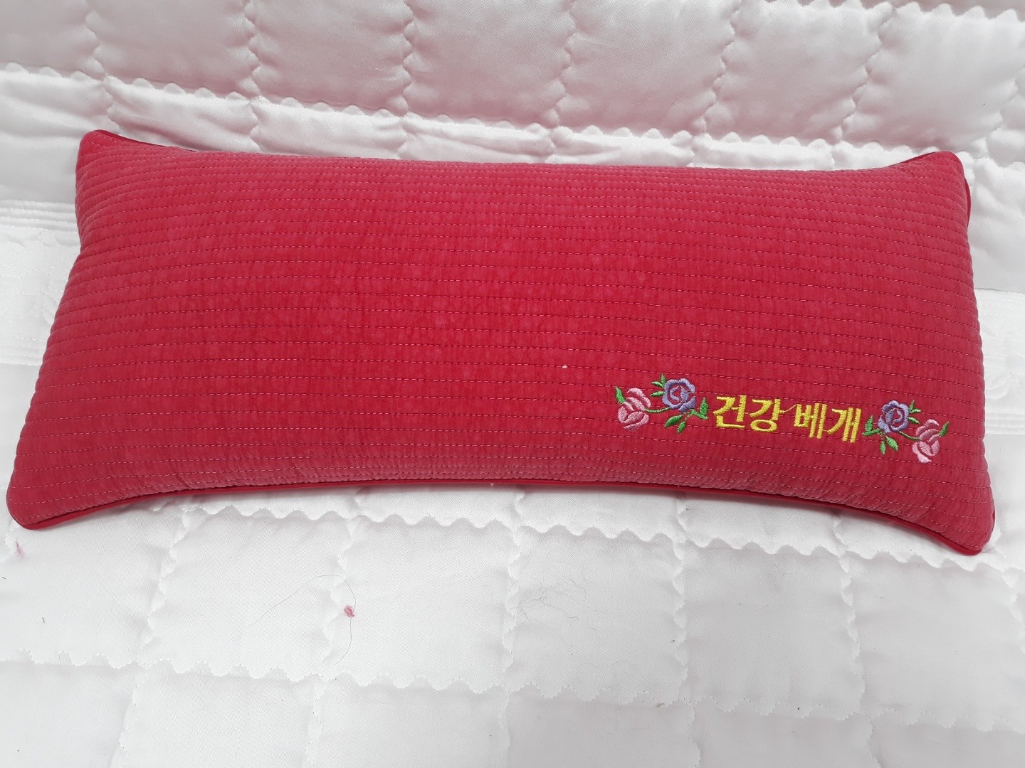 Korean Traditional Chrysanthemum Floral Buckwheat Pillow Home