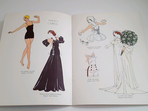 Movie Stars of the Thirties Paper Dolls by Tom Tierney (1978) Old Stock!