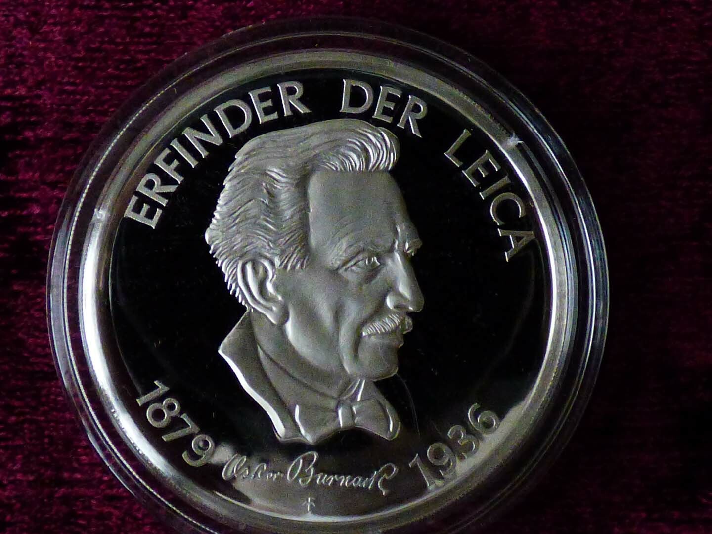 Leica Sterling Silver Coin Commemorative Rare M4-P version