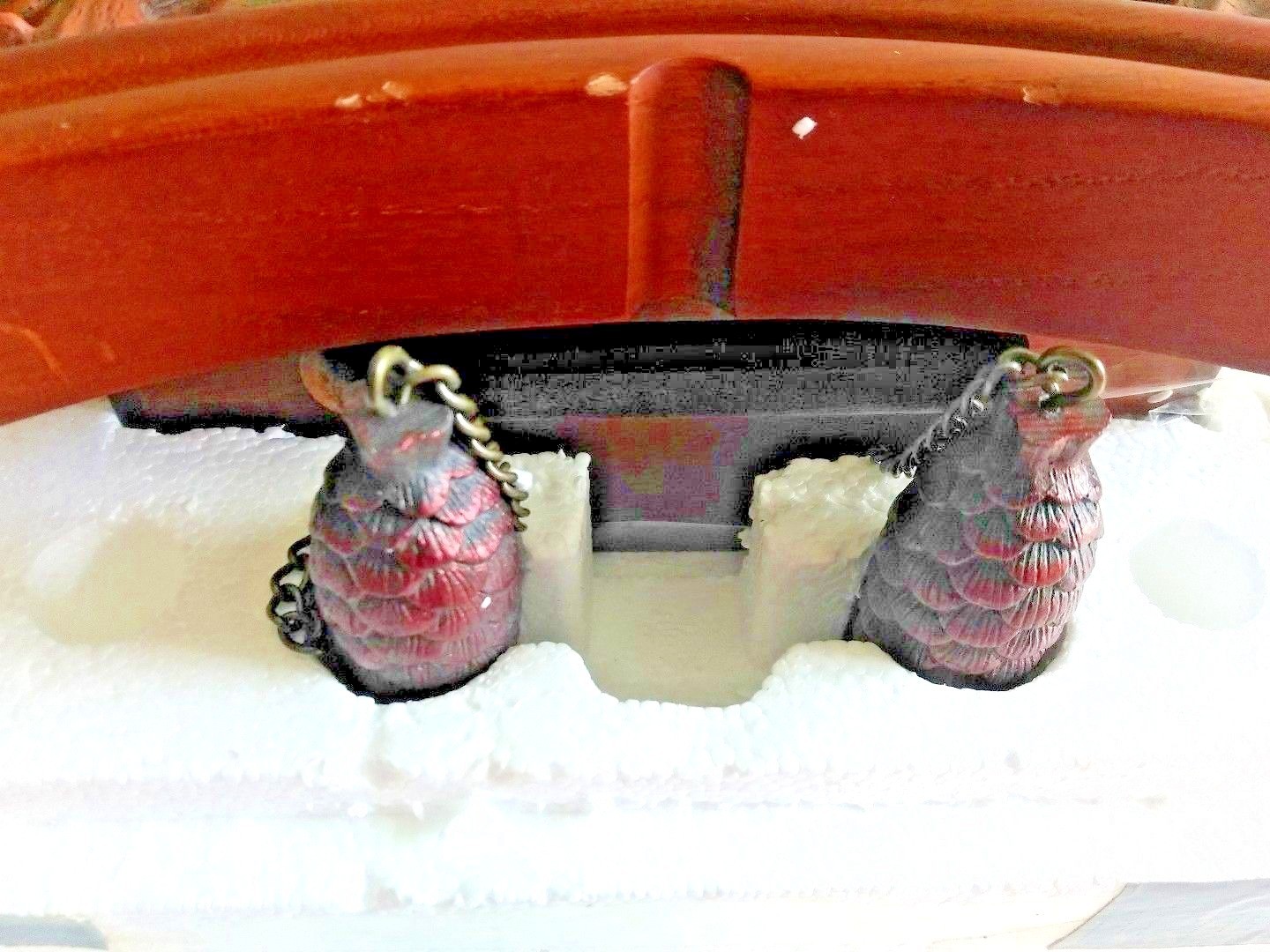 Bradford Exchange Timeless Majesty Collectible Cuckoo Clock With Bald Eagle